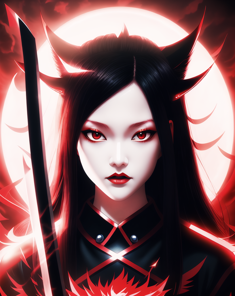 02393-1310876501-black hair! pale! black bat wings! aylo!! sharp focus! hand drawn! red lightning! masterpiece, east asian woman! by François Que.png